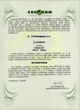 AZ - Certifikát